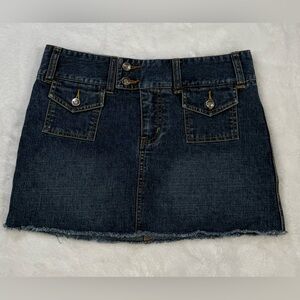 Roxy Blue Jean Skirt Size 1‎